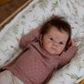 Reborn Baby Girl Doll 48 cm Realistic Silicone Vinyl Blend Newborn Image 4