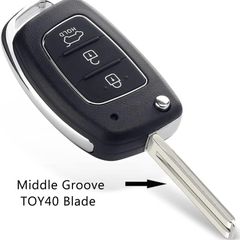 Key Fob Replacement For Hyundai I20 I30 I40 Ix20 Ix30 Ix35 Ix45 Ix55 Tucson Santa Fe