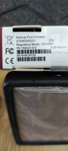 SEAGATE External Hard Drive Backup Plus Slim 2TB (STDR2000201)