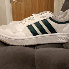 Adidas Sneakers White Green Size 40 New