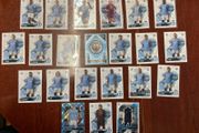 Manchester city Topp match attax/attack cards