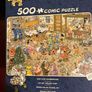 Puzzle 500 Comic By Jan van Haasteren Image 3
