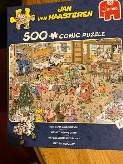 Puzzle 500 Comic By Jan van Haasteren