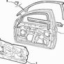 RH Outer Glass Seal (Alfa Romeo 147) Image 2