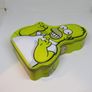 The Simpsons Homer Simpson YELLOW Fun Tin Case Empty Biscuit Tin 2003-04 Image 2