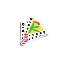 Radio Kerry Glossy Sticker 2-Pack