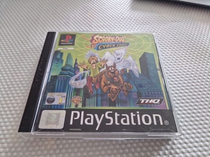 Scooby Doo and the Cyber Chase PlayStation1 Ps1 PlayStation2 Ps2 Games Original