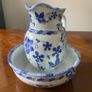 Wash Bowl And Jug Vintage Regency Ironstone Image 7
