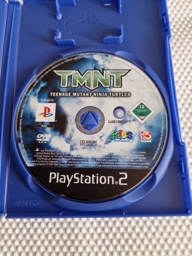TMT Teenage Mutant Ninja Turtles PlayStation2 Ps2 Games Original
