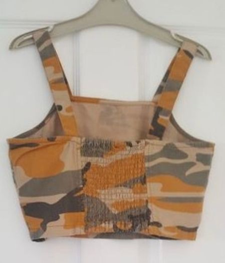 Girls  sleeveless crop top