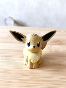 Vintage TOMY Pokemon Eevee Mini Figure CGTSJ 1998 1999 Gen 1 Moncolle