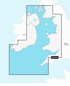 Navionics + Irish sea chart