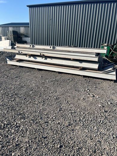 2 Steel frame portel shed
