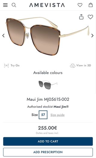 Maui Jim Sunglasses