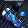 Bluetooth Car Adapter 5.3, Mohard All-Metal PD 30W & QC3.0 18W Fast Car Charger, Wireless FM Radio CarCigarette Lighter FM Transmitter for Car, Noise Cancelling Hands-Free Call Hi-Fi Music, Ring Light Image 7