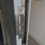 Solid Wood White Internal Panel Doors x 3 - For Sale Image 5