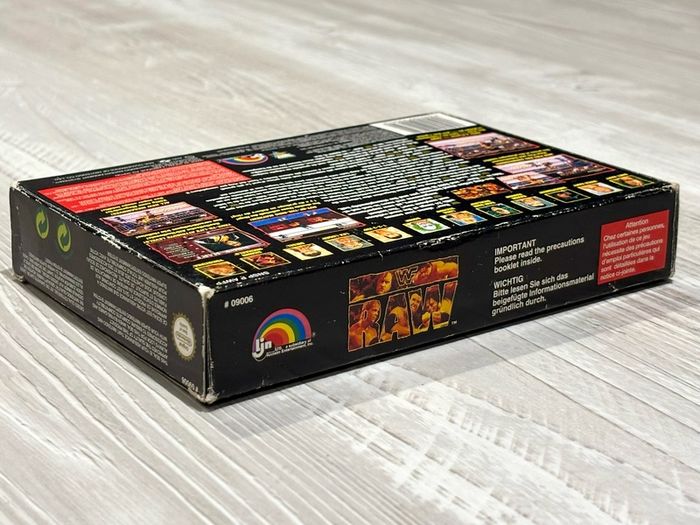 Snes WWF Raw - Boxed
