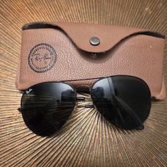 Vintage Bausch & Lomb mid 1980s Ray Ban Aviator sunglasses