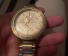 Armani Exchange AX1752 Gold Mens Watch