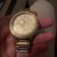 Armani Exchange AX1752 Gold Mens Watch