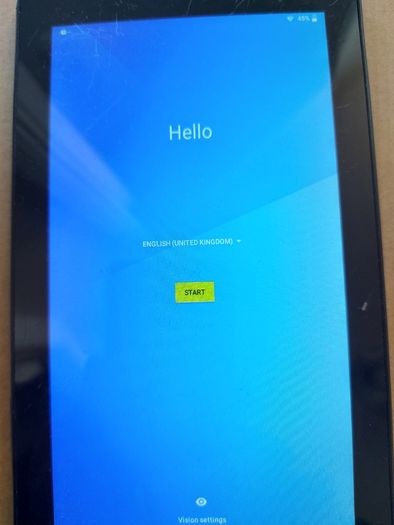 Alcatel 7 inch Tablet, pin locked, in very good condition