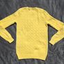 Ralph Lauren Cableknit Ladies Sweater Size Medium Image 3