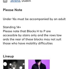 joji solaris standing tickets x2
