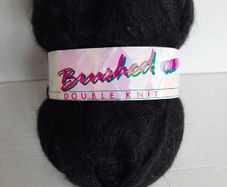 New wool Black 100g double knit