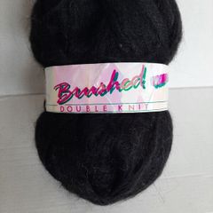 New wool Black 100g double knit