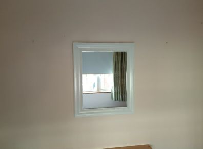 Small bedroom mirror