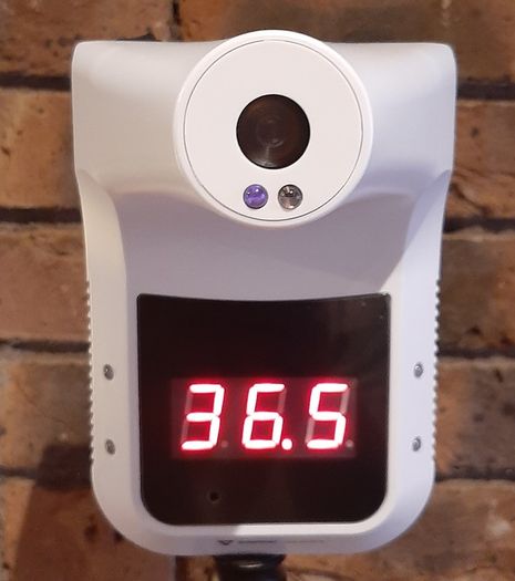 Smart Professional Auto-Sensing Hands-free Temperature Check System