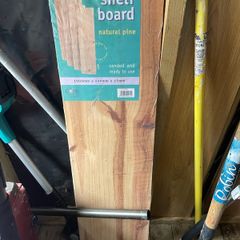 Laminated shelf