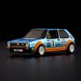 Hot Wheels RLC Exclusive 1976 Volkswagen Golf MK1 GTI, Gulf deco, new. Image 9