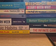 assorted books