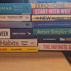 assorted books