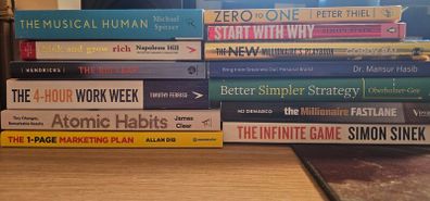 assorted books