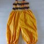 Orange/yellow ladies jumpsuit  size M. Image 2
