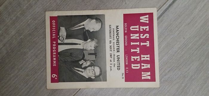 programmes (Manchester United)