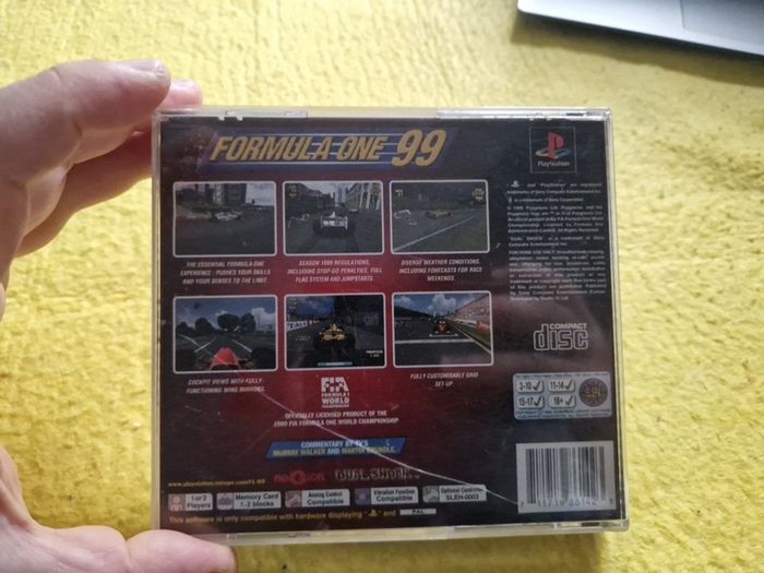 F1 Formula one  99 PlayStation1 Ps1 PlayStation2 Ps2 Games Original