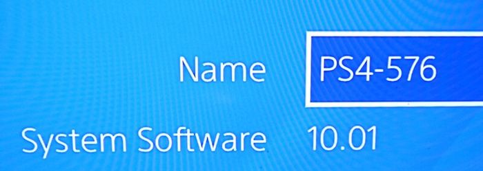 Sony PlayStation 4 PS4 500 GB (System Software 10.01)