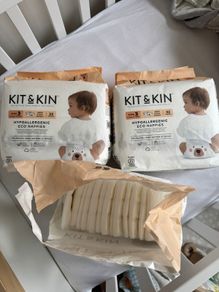 Kit & Kin Hypoallergenic Baby Nappies Size 3 | 6-10 kgs / 13-22 lbs