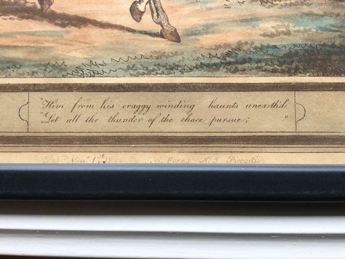 Art - Georgian Coloured Engravings X 2