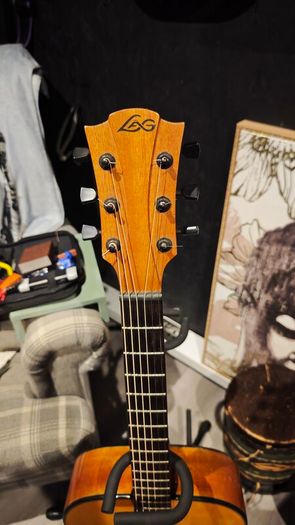 LAG Tramontane T66A Auditorium Guitar with Fishman Preys+ Pickup