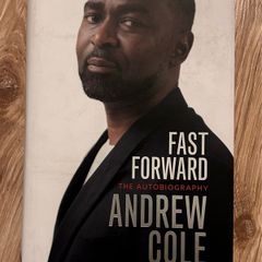 ANDY COLE Manchester United Treble Winner autobiography Fast Forward