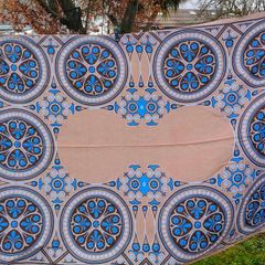 Vintage Irish Dunmoy Tablecloth