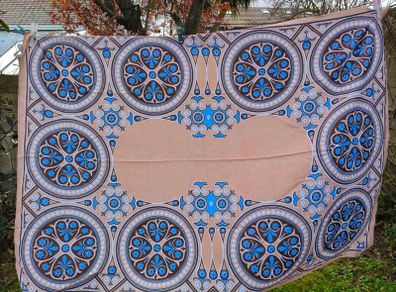 Vintage Irish Dunmoy Tablecloth