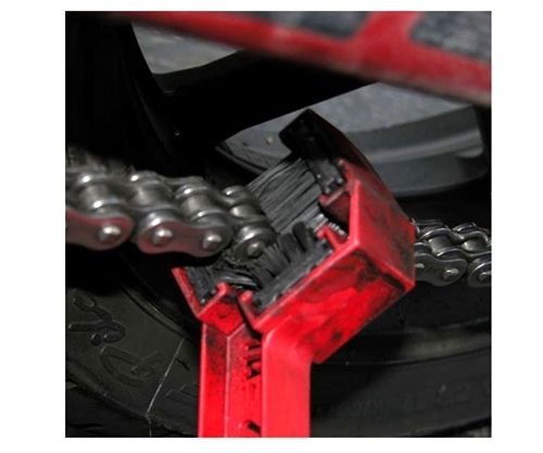 Motorcycle Chain Brush Cleaner Cleaning Tool Bicycle