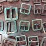 75 Brass metal horse harness Buckles Image 2