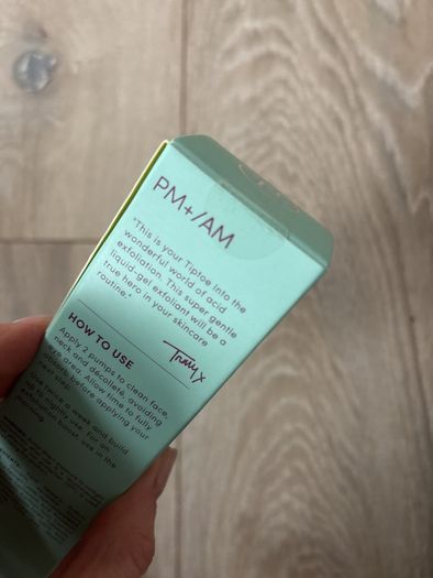Trinny London new in box Pha Exfoliant