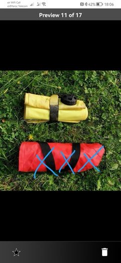 DUI drysuit for sale + Lifting bags